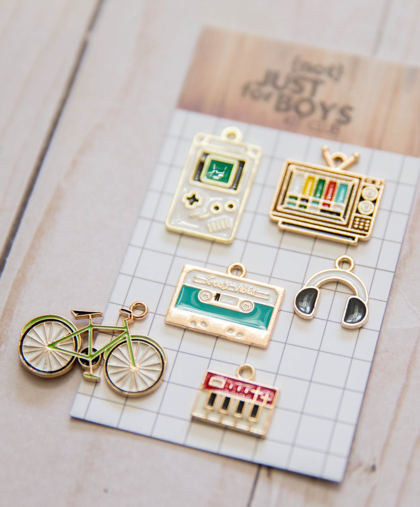 “Pixel Perfect" Charms