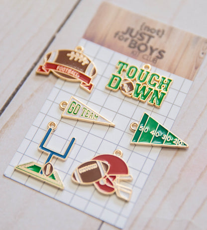 "Football" Charms
