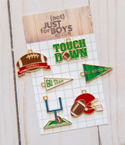"Football" Charms