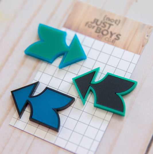 "Pixel Perfect" Arrows Acrylic Embellishment