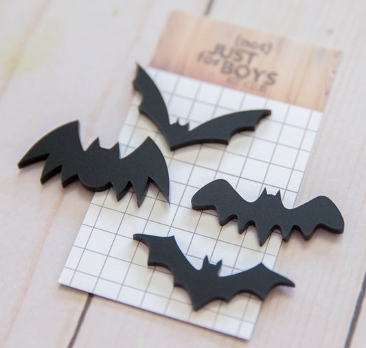Bats Acrylic Embellishments
