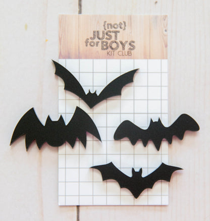 Bats Acrylic Embellishments