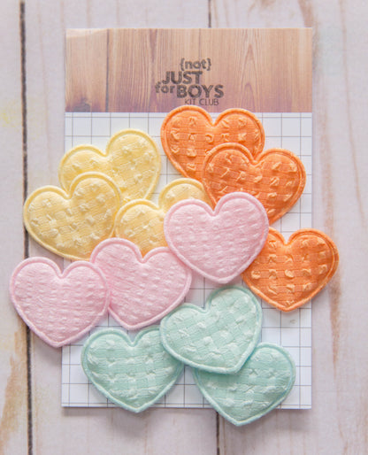"Falling for Fall" Heart Embellishments