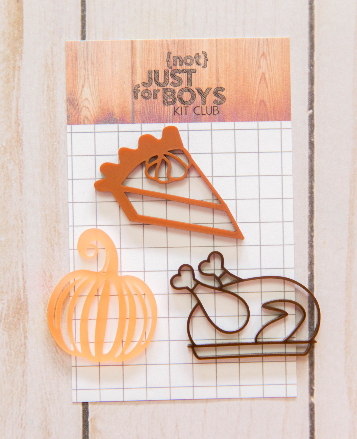 Thanksgiving Icons Acrylic Embellishments