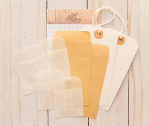 "Honeycomb" Mini Envelopes & Tags