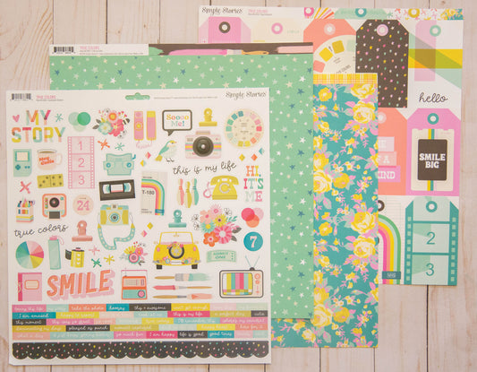 NSD Free Sample Virtual Class "Hearts & Flowers" $5 MINI KIT SUPPLIES