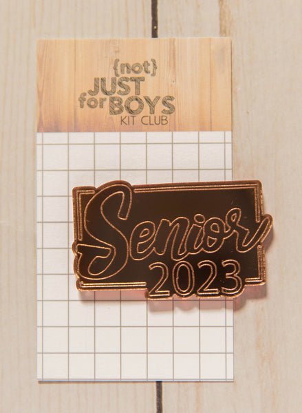 "Senior 2023" Acrylic Embellishment