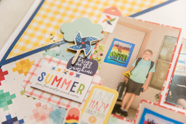 "Sizzling Summer" Page Kit by Meridy Twilling
