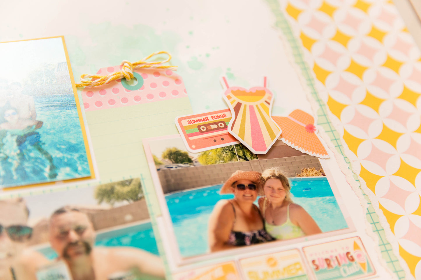 "Sunshiny Day" Page Kit by Meridy Twilling