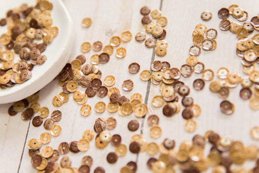 "Wild About Woodgrain" Sequin Mix