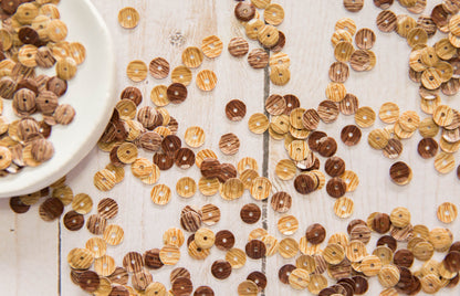 "Wild About Woodgrain" Sequin Mix