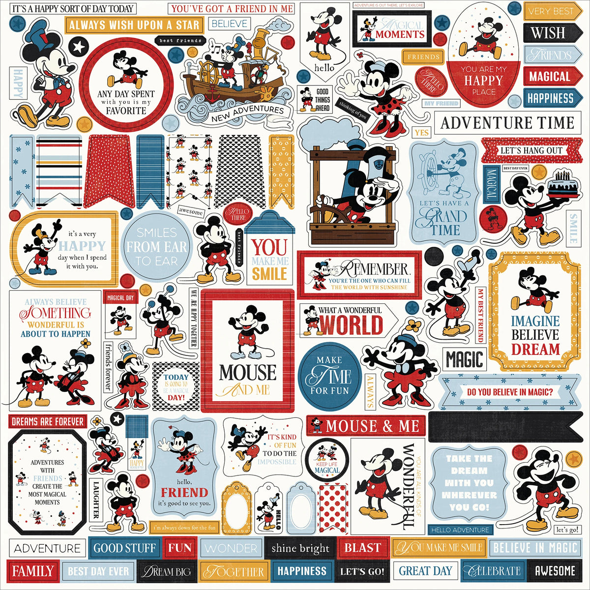 "Mouse & Me" Sticker Sheet