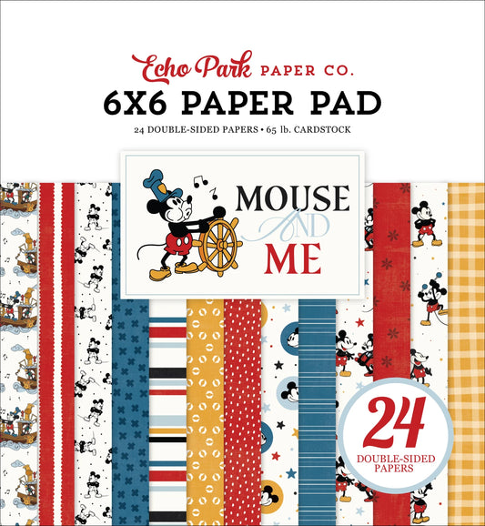 "Mouse & Me" 6x6 Paper Pad