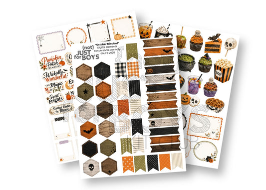 PRE-PRINTED "October Mischief" PDF