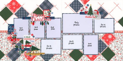 "Christmas in July" Mini Page Kit by Meridy Twilling
