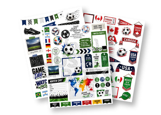"Soccer" Digital PDF