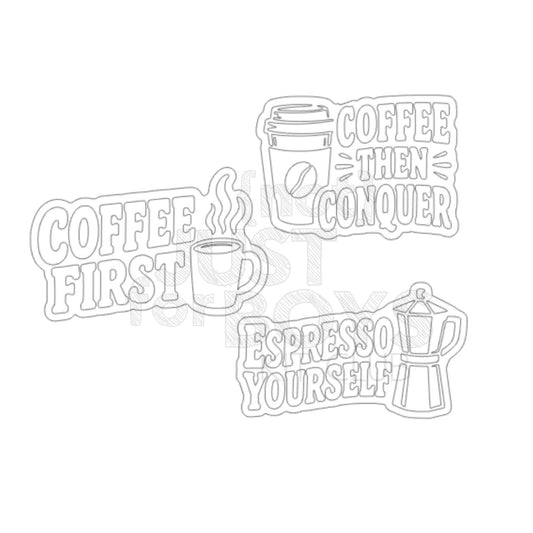 "Coffee" DIGITAL Cut Files