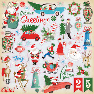 "A Very Merry Christmas" Sticker Sheet