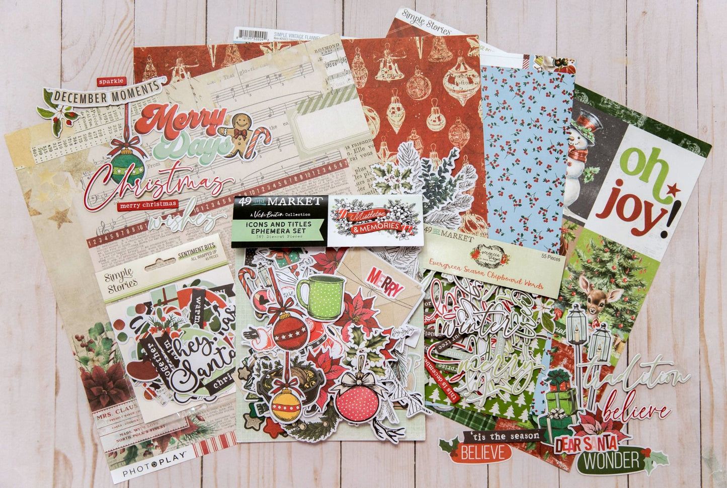 12 Days of Christmas "Peppermints & Pine" Supplemental Add On