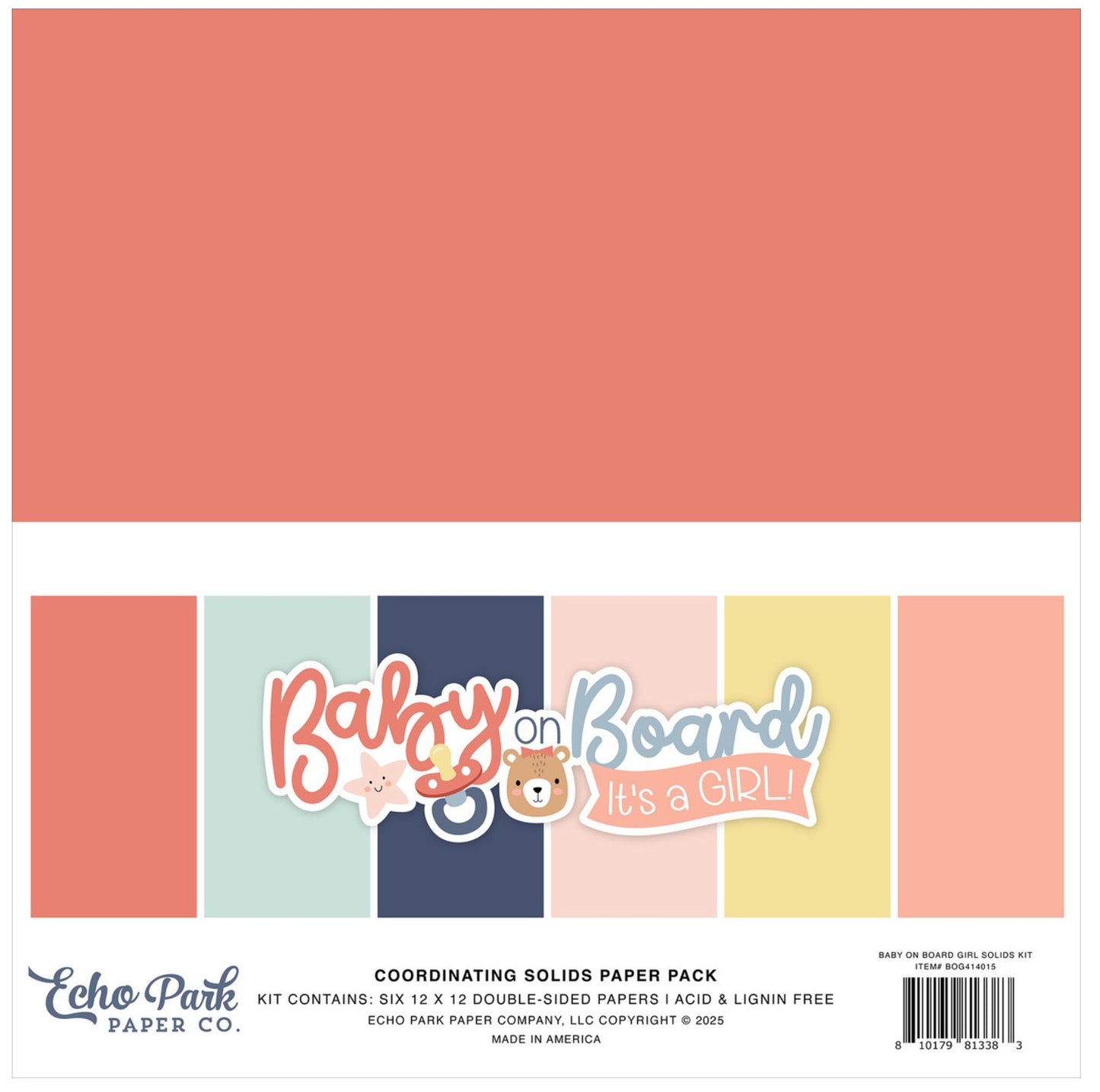 "Baby on Board" Solids Pack