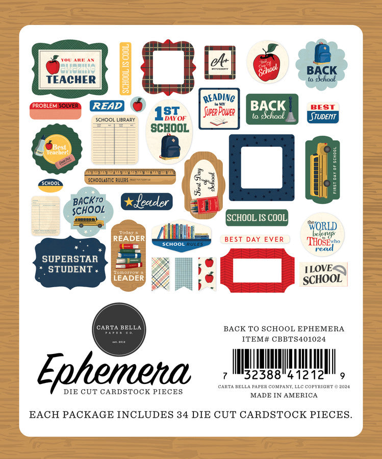 "Back to School" Ephemera