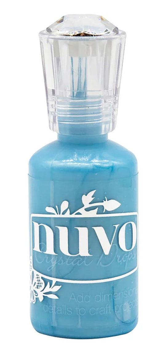 "Blue Ice" Nuvo Crystal Drops
