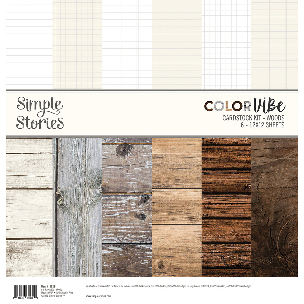 "Color Vibe Wood" Collection Kit