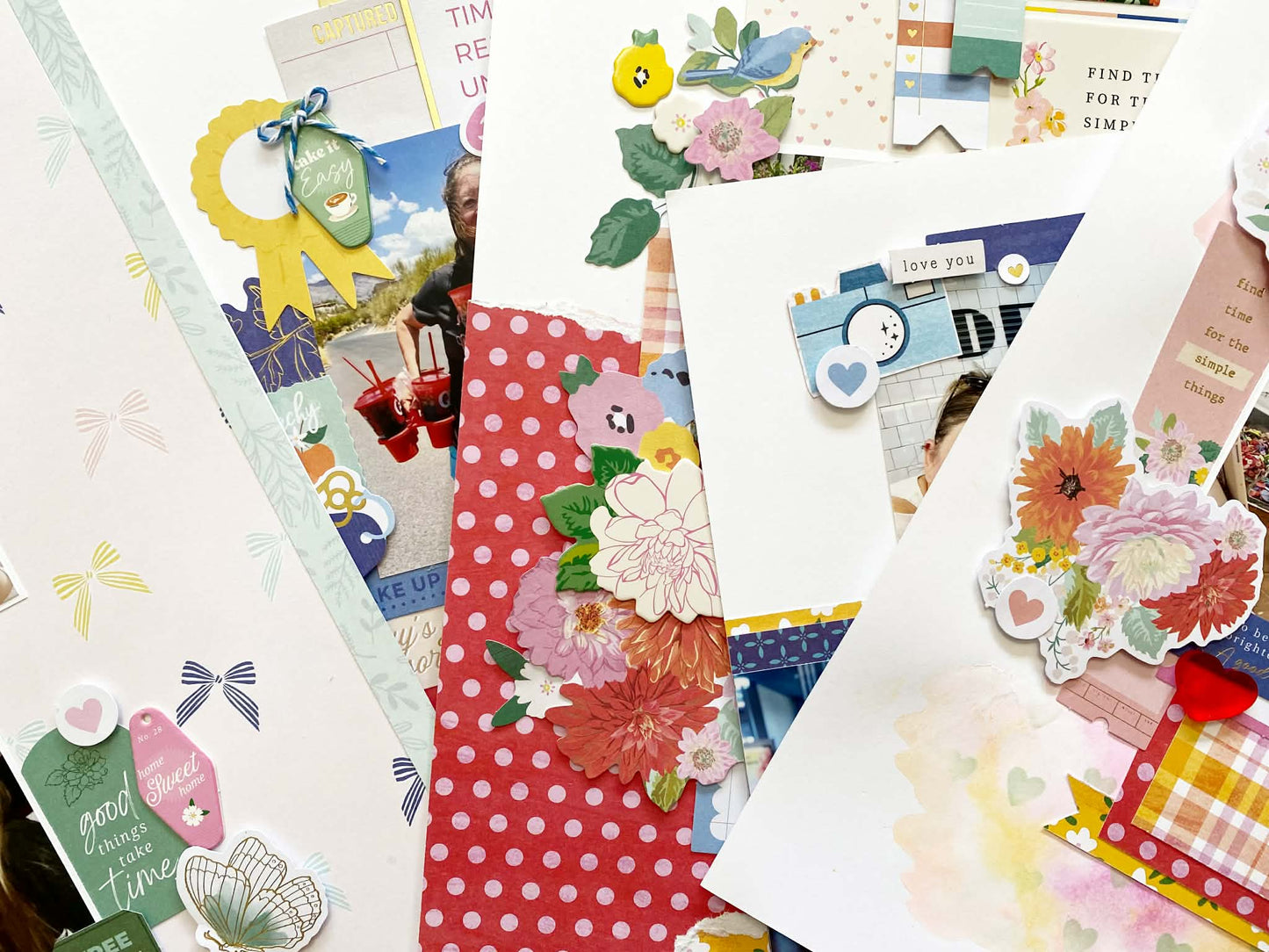 "Sunshine & Happiness " Hearts & Flowers VIRTUAL Class