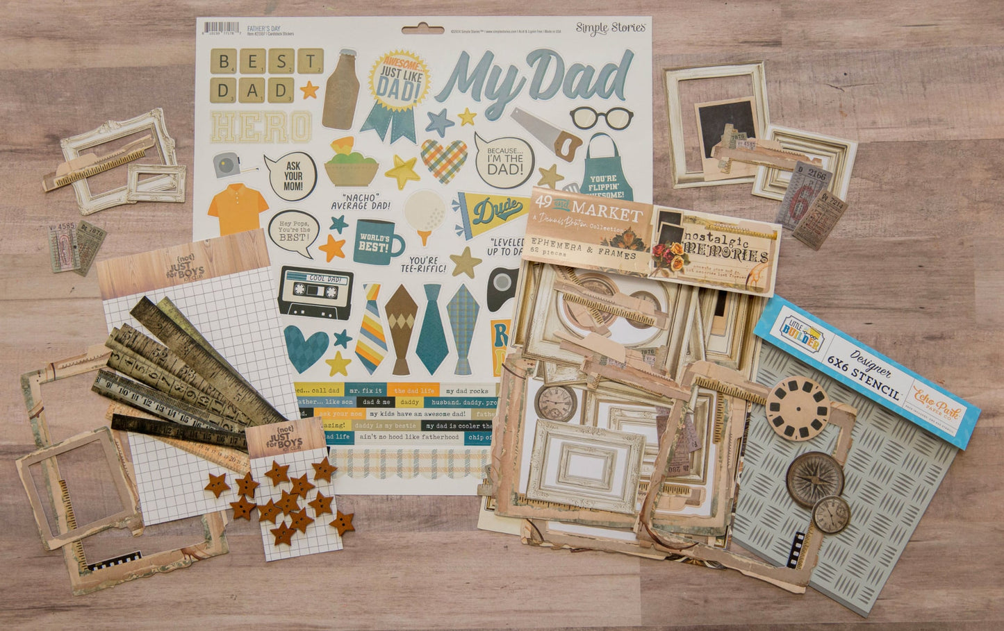 "Dad Life" Creative Components Kit