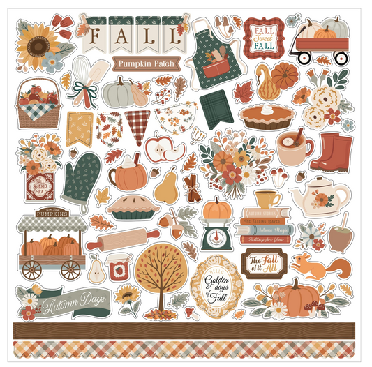"Feels Like Fall" Sticker Sheet