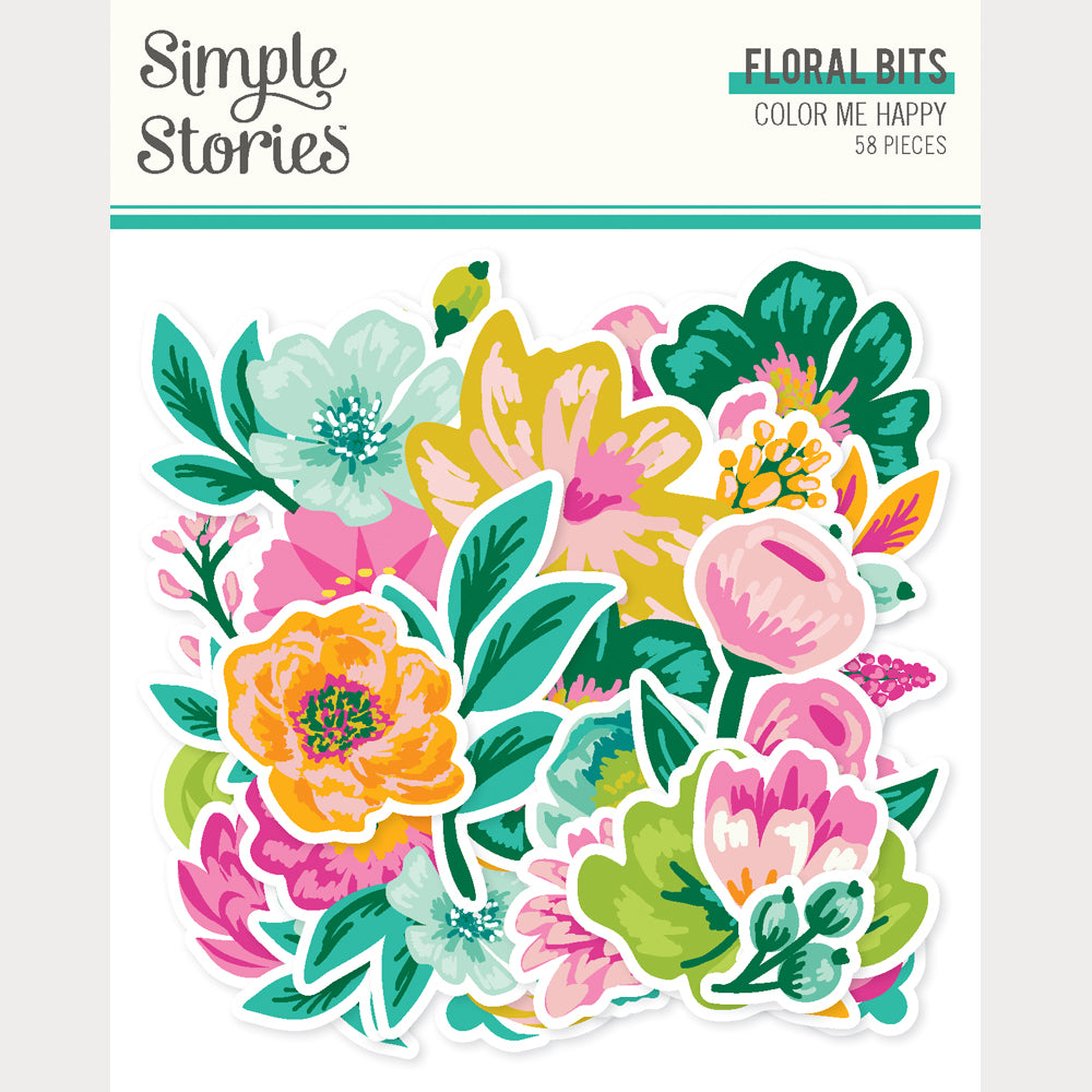 "Color Me Happy" Floral Bits