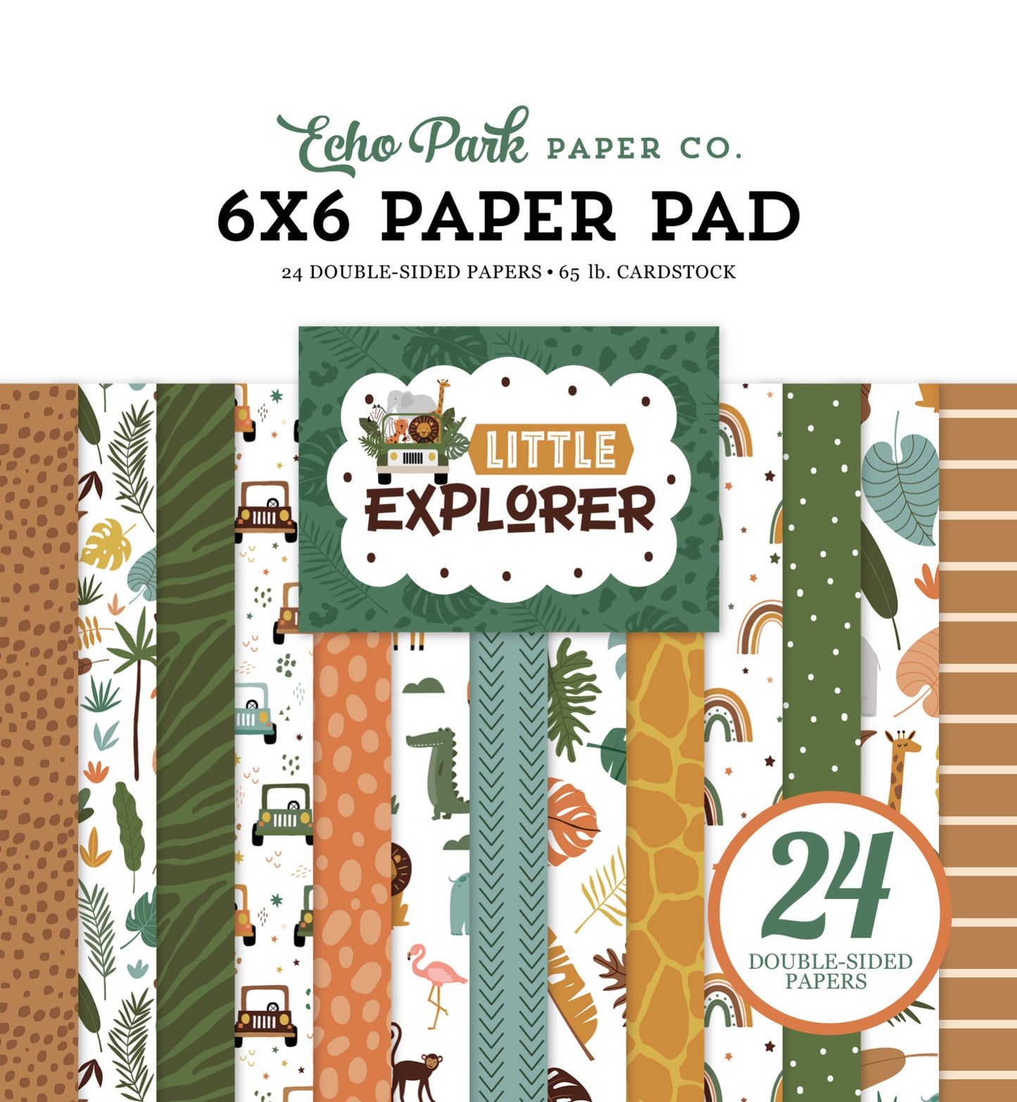 "Little Explorer" 6x6 Paper Pad