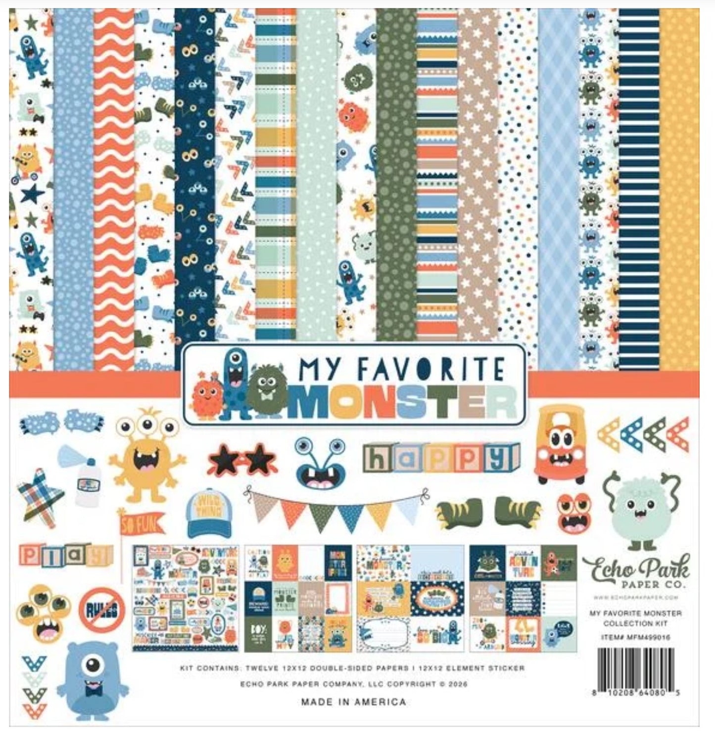 "My Favorite Monster" Collection Kit