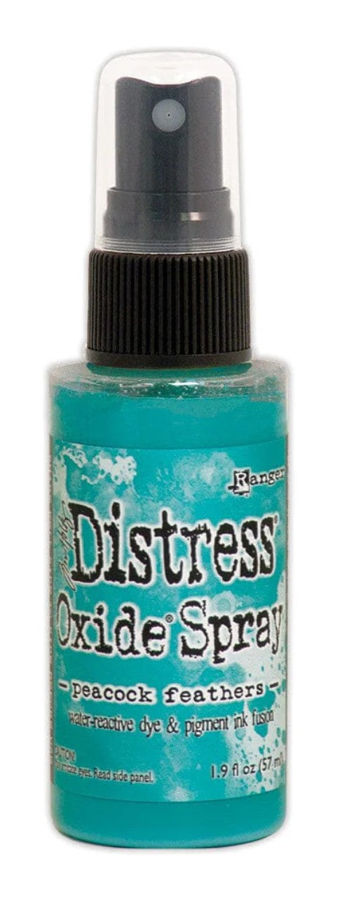 "Peacock Feather" Distress Oxide Spray