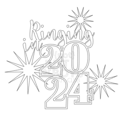 "Ringing in 2024" Cut File