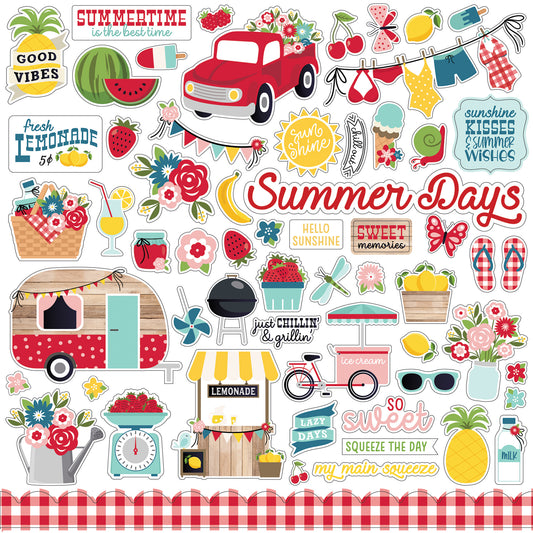 "Slice of Summer" Sticker Sheet