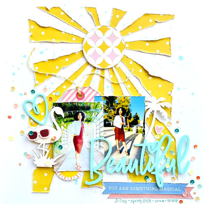 "Sunshiny Day" Page Kit by Meridy Twilling