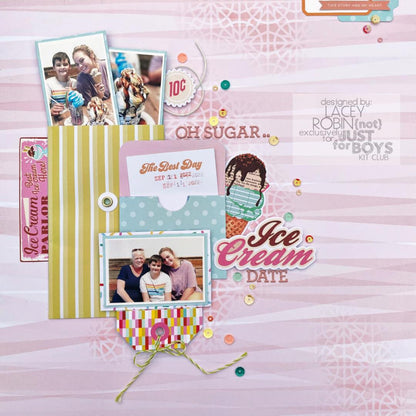 "Sunshiny Day" Page Kit by Meridy Twilling