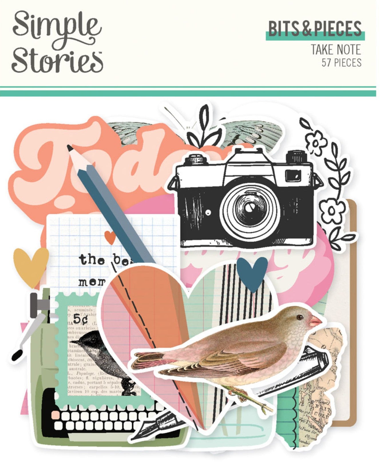 "Take Note" Bits & Pieces Ephemera