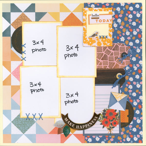 ”Comforts of Home” NJFB Page Kit by Meridy Twilling