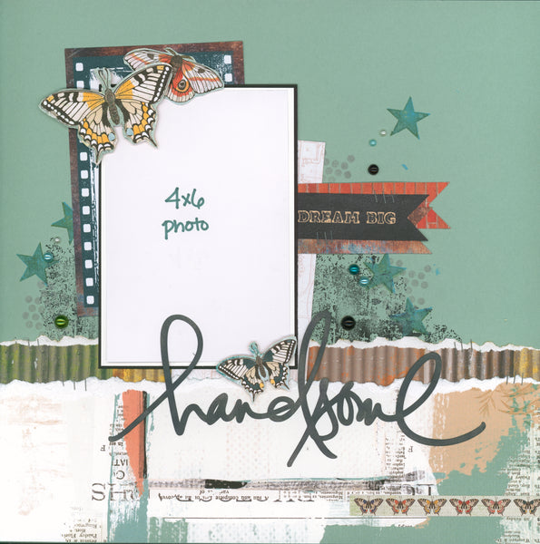 "Handsome" Page Kit by Meridy Twilling
