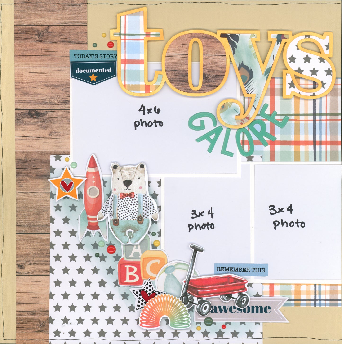 "Playtime" Page Kit by Meridy Twilling