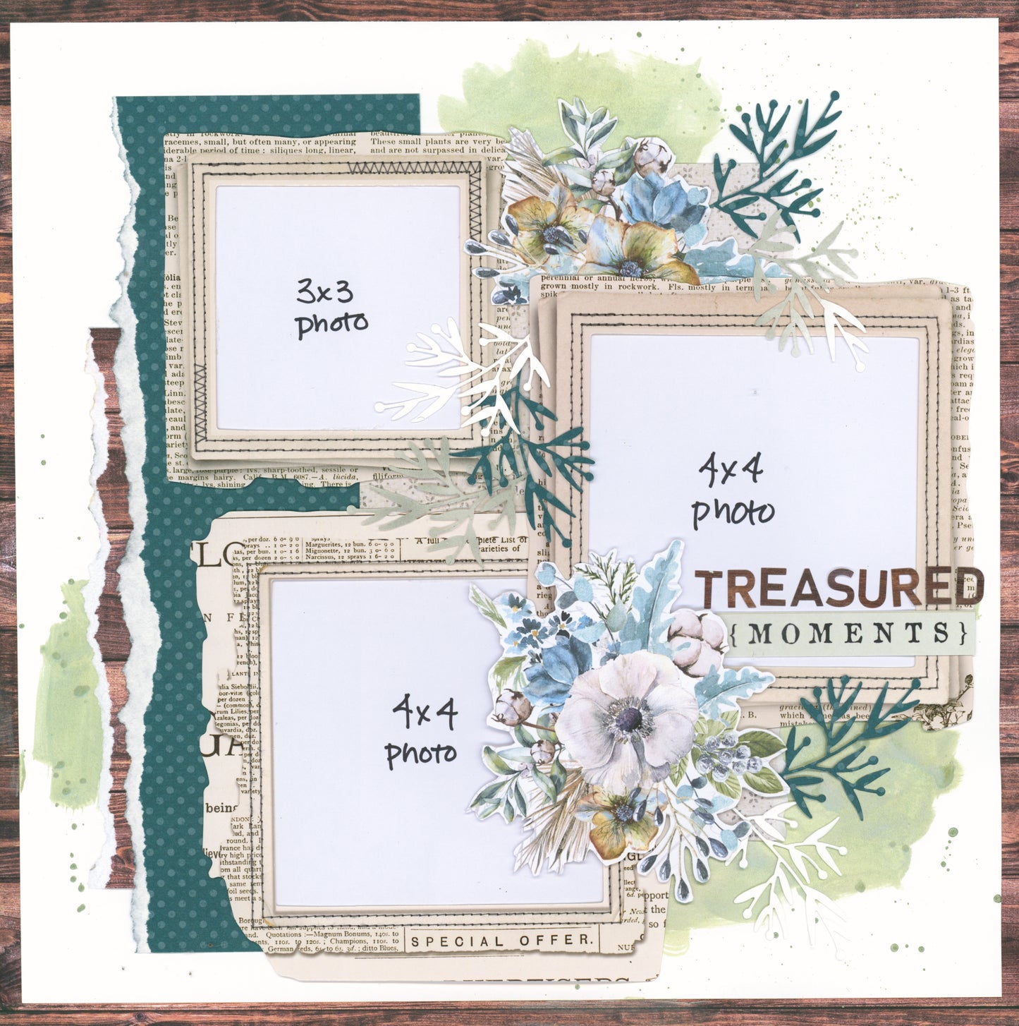 "These Moments" Page Kit by Meridy Twilling