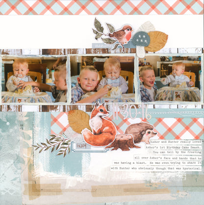 "Tender Moments" Page Kit by Meridy Twilling