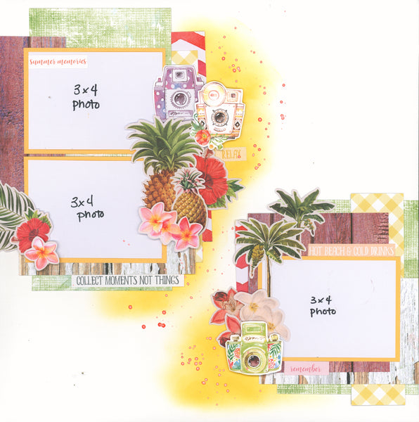 "Sunshine on My Mind" Page Kit by Meridy Twilling