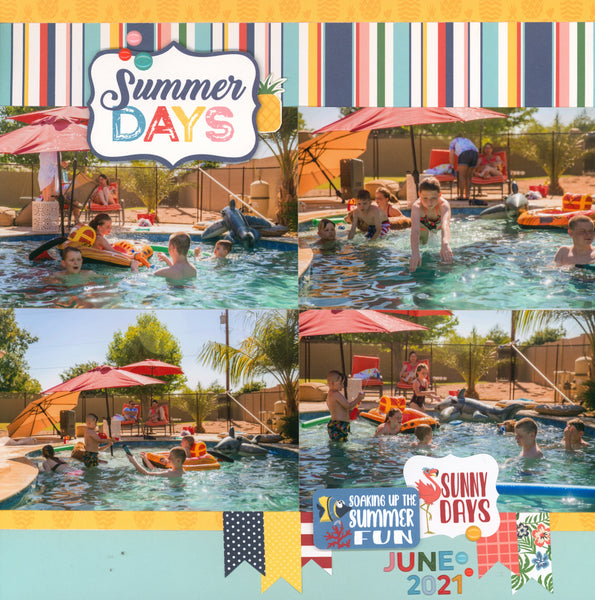 "Soak Up the Sun" Page Kit by Meridy Twilling