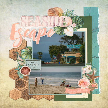 "Seashore" Page Kit by Meridy Twilling