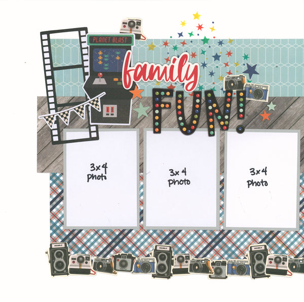 "Game Night" Page Kit by Meridy Twilling