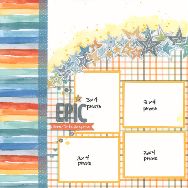 "Epic" Page Kit by Meridy Twilling