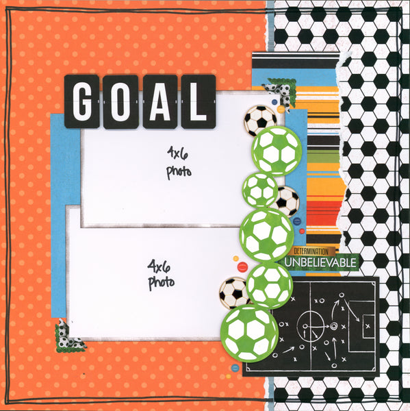 "Kick It" Page Kit by Meridy Twilling